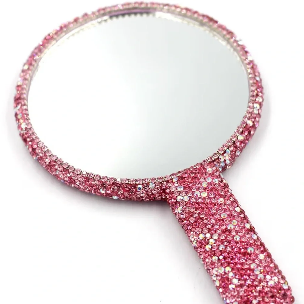 NWT Sparkling Swarovski Bling Crystal Rhinestone Mirror +Gift